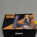 Delupet Dog Shock Collar - Electric Dog Training Collar with Remote 1600FT, Rechargeable E-Collar Waterproof Collars with 3 Training Modes, Security Lock for All Breeds, Sizes (Black)