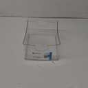 iDesign Pantry Storage Bin with Handles for Cabinets or Fridge - Clear - Made in USA (Medium)