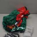 8 FT Lighted Christmas Inflatable Santa Claus on Sleigh with Three Reindeer – Outdoor Indoor Holiday Decoration with Built-in LED Lights Self-Inflating Blower Blow-Up Lawn Yard Home Party Décor