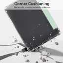 CoBak Case for Kindle Paperwhite 12th Gen 2024 (7") & Kindle Colorsoft Signature Edition (7") - New PU Leather Cover and Clear Soft Silicone Back Cover with Auto Sleep Wake Feature (Sage Green)