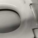 Raised Toilet Seat 3 Inch for Standard Elongated Toilets 1819 Inch Bowl Length, Not Compatible with Round or One-Piece Toilets, Slow-Close Lid, Non-Slip Stable Design, 772 lb Capacity