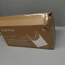 EagleStone 2-in-1 Kids Tent,Large Play Tent with Padded Mat and Lights,Kids Playhouse with 2 Doors & 4 Windows,2 Large Side Pockets,Indoor Outdoor Kid Play Tent for Toddlers,53" x40" x 51" (Double Door White)