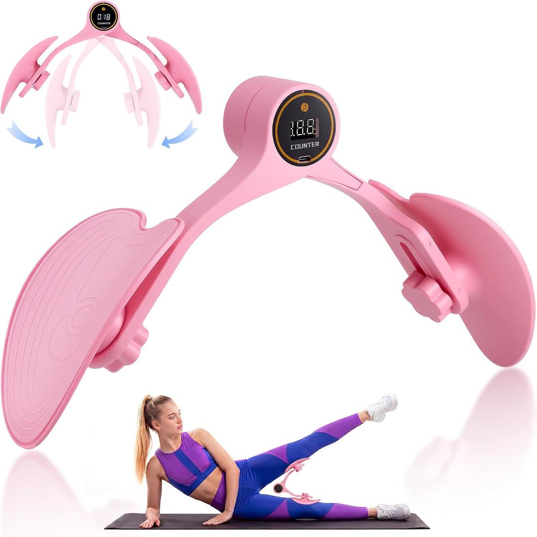 Thigh Exerciser Kegel Exerciser, Pelvic Floor Trainer, Kegel Trainer for Postpartum Rehabilitation, Trimmer Inner Thigh, Thigh Toner Workout,