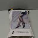 EXQUISLIFE Fleece Lined Tights Sheer Women - Fake Translucent Warm Pantyhose Leggings Sheer Thick Tights, for Winter (Medium, Black+coffee)