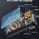 Endoscope Camera with Light, 4.3" IPS Screen 1080P Tools Borescope with 8 LED LightsSemi-Rigid Cable Snake Camera, IP67 Waterproof Sewer Inspection Men Tool - 16.5FT-Dual Lens