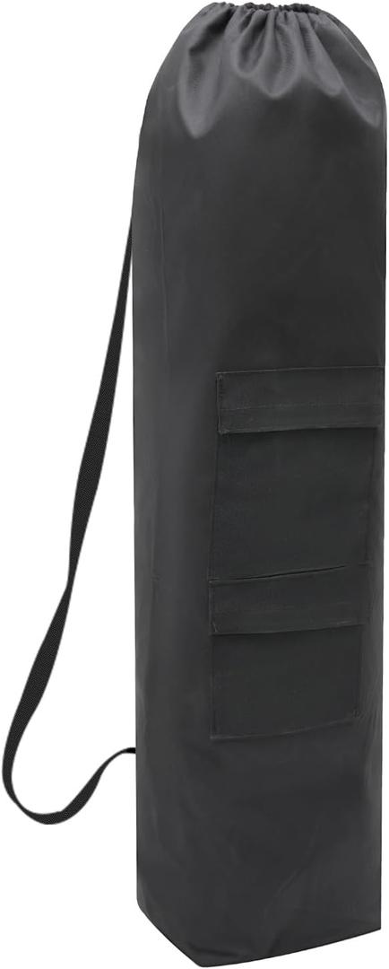 Slendor Folding Camping Chair Storage Bag, 43 x 9 x 9 Inch Folding Chair Cover for Yoga Mat, Hammock, Beach Chair, Umbrella, Tent w/Side Pockets, Large Size, 600D Oxford Polyester Fabric