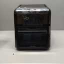 CHEFMAN ExacTemp™ 12 Quart 5-in-1 Air Fryer with Integrated Smart Cooking Thermometer, 28 Touchscreen Presets, Rotisserie, Dehydrator, Bake, XL Convection Oven with Auto Shutoff, Black