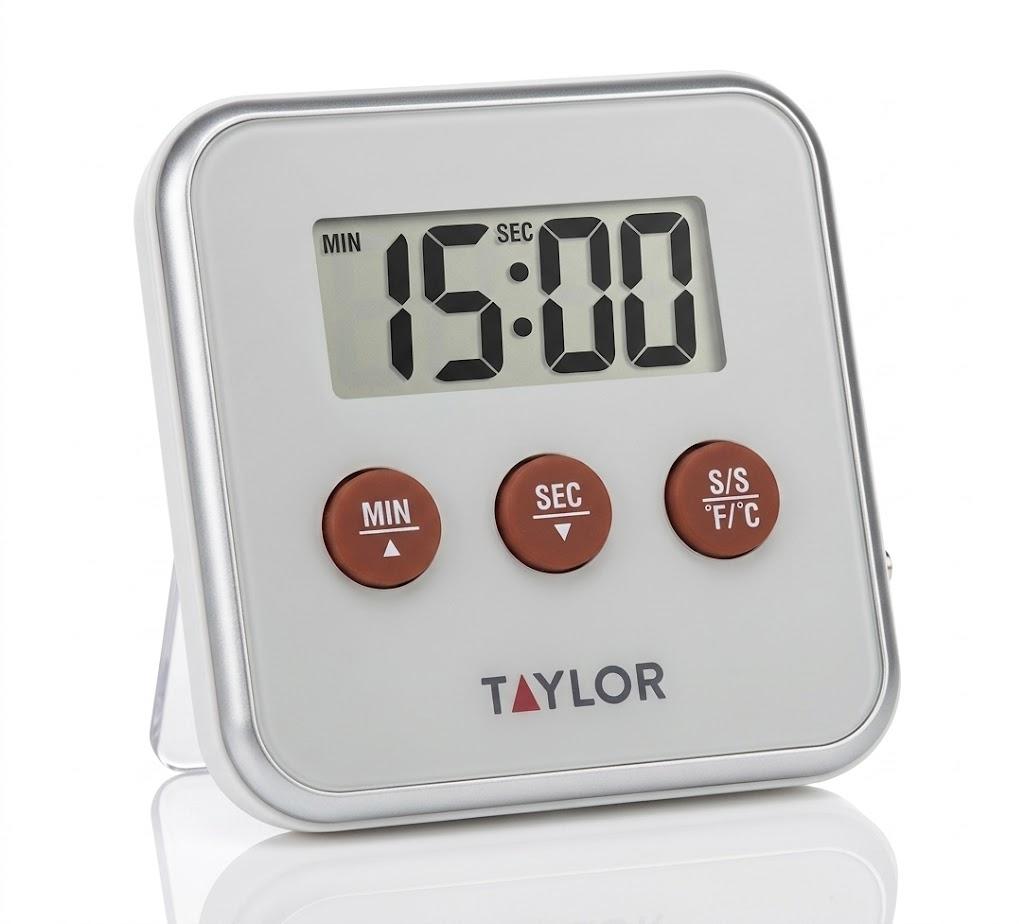 Taylor Precision Products Digital Cooking/Roasting Thermometer with Stainless Steel Housing