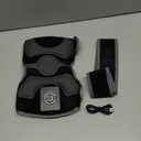 CRAZYTECH 3D Red Light Therapy for Knee, FSA Eligible HSA 5000mAh Cordless Knee Massager with 4 Vibration Areas, Infrared Heating Pad Wrap Device for Knee Elbow Shoulder, 660nm 850nm