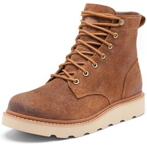 SOREL Men's Slabtown 62 Six Waterproof Boot (9.5, Velvet Tan/Tawny Buff)