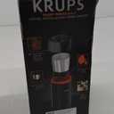 KRUPS Silent Vortex Electric Coffee Grinder: 3 oz Capacity, 5x Quieter, 175W Motor for Coffee Beans, Spices & Herbs - Removable Dishwasher-Safe Bowl, 12-Cup Yield, Black