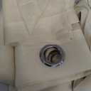 MIULEE Solid Color Sheer Curtains 84 Inches Long 2 Panels Set - Elegant Lightweight Grommet Light Filtering Window Voile Panels/Drapes/Treatment for Bedroom Living Room W54 x L84 Inch, Cream