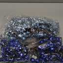 Syhood 20 Pack Christmas Glitter Berries Stems for Christmas Tree 11.8 Inch Artificial Tree Berry Picks Branches Decoration Ornaments for Xmas DIY Wreaths Crafts Holiday Decor (Blue)