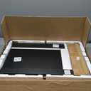 dnbss Nightstand with Charging Station and LED Light, Modern Night Stand with 2 Drawers, Smart Nightstand with USB Ports and Wireless Charger, Bedside Table for Bedroom (Black)