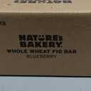 Natures Bakery Whole Wheat Fig Bars, Blueberry, Real Fruit, Vegan, Non-GMO, Snack Bar, 7 Boxes With 12 Twin Packs (84 Twin Packs) BBD 10/27/26