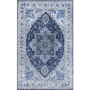 Momeni Karachi Area Rug, 5' X 8', Blue