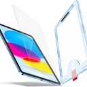 MOBDIK 1 Pack Tempered Glass Screen Protector Compatible with iPad 11th Generation 2025 & iPad 10th Generation 2022, Ultra Clear, Anti-Scratch, Case Friendly, EZ Kit