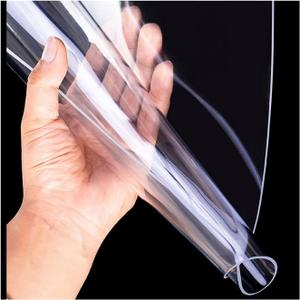 Table Pads Tabletop Protection Cover High Transparency Waterproof and Oil Resistant Scratch Resistant Easy to Clean Cushion ZWYSL (Color : Clear-1.5mm, Size : 90x130cm)