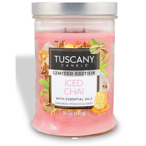 Tuscany Candle® Limited Edition Scented Jar Candle - Iced Chai 18 oz