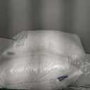 MIULEE 20x20 Pillow Inserts, Firm and Fluffy Decorative Square Throw Pillows for Couch Sofa Bed, Down Alternative with 100% Cotton Cover Pack of 2