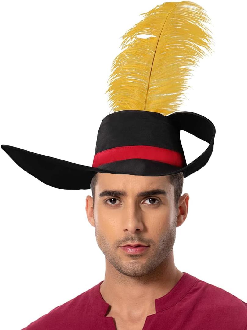 Adults Cosplay Hat Cat Boots Costume Hats Halloween Outfit for Men Women