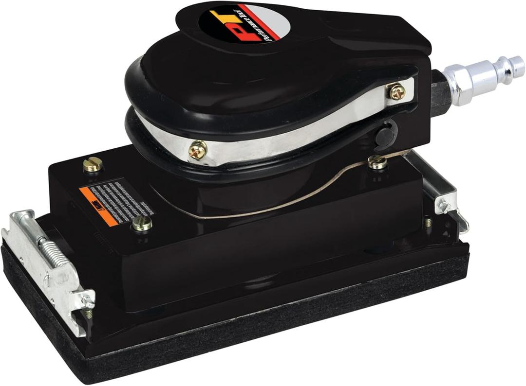 Performance Tool M569DB Jitterbug Air Sander - Professional-Grade Pneumatic Sanding Tool for Quick and Efficient Surface Preparation
