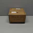 MALACASA 6 OZ Cappuccino Cups with Saucers Set of 4 - Ceramic Stackable Tea Cups and Saucers, Embossment Coffee Mugs for Tea, Latte and Mocha, Dishwasher Safe, Arctic white