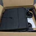 Collapsible Wagon 220 lbs, Heavy Duty Wagon Carts Foldable, Portable Wagons for Groceries, Beach Cart with All-Terrain Wheels & Drink Holders, Utility Wagon for Shopping, Sports, Camping, Black