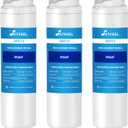 MSWF Refrigerator Water Filter, Replacement for GE Smart Water MSWF Cartridge 101820A, 101821B, RWF1500A, 101820B, 101821A, 101821, 3 Pack SETFEEL