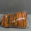 Sincere Party Tiger Onesie Novelty Tiger Jumpuit with EMB Face Costume for Kids L(8-10)