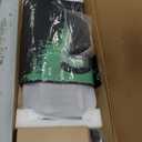 KMINA Foldable Forearm Crutches of Carbon Fiber (x2 Units), Open Cuff, Lightweight, Folding Crutches, Made in Europe, PRO Model