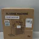 Fiii Slushie Machine 92 oz, Slushy Machine for Home, 6 Preset Programs, Quiet Operation, LED Display, Auto-Clean, No Ice Needed, Perfect for Milkshakes, Margarita Smoothie, Frappes and More