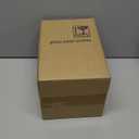 Yirilan Juice Bottles 4 Pack 16 oz，Reusable Glass Bottles with Lids，Stainless Steel Lids Water Bottle for Juicing, Smoothies, Water, Leakproof, BPA Free