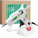 Krightlink Hot Glue Kit with 30 Glue Sticks, Fast Preheating Hot Melt, High Temp for School Crafts DIY Arts and Quick Home Repairs (20w) 100-240V