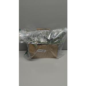 6FT Pre-lit Christmas Garland with 20 LED,Artificial Greenery Pine Garlands with Star Berry,Battery Operated with Timer for Indoor Outdoor Office Winter Holiday Decor