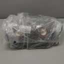 Portable Bluetooth Speaker with Subwoofer, Wireless Speakers with Booming Bass, FM Radio, RGB Lights, EQ, Stereo Sound, 10H Playtime, 30W Loud Speaker for Home, Outdoor, Party, Travel, Camping, Gifts (Black Orange)