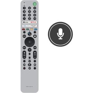 RMF-TX621U RMFTX621U Replace Voice Remote Control fit for Sony Smart TV XR55A90J XR65A90J XR75Z9J XR83A90J XR85Z9J 1-009-947-11 100994711 XR-65A90J XR-55A90J XR-83A90J XR-85Z9J XR-75Z9J