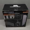 AIRMSEN Grind & Brew Coffee Maker with Built-in Grinder (2026 Model) - Single-Serve, Compatible with K-Cup Pods & Ground, 1000W Fast 6-14oz Brewer, Descaling Alert, Touchscreen & 50oz Removable Tank