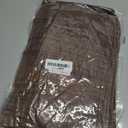 Smiry 2 Pack Rectangle Table Cloth 6 Foot, Waterproof Elastic Fitted Tablecloths, Windproof Washable Polyester Table Cover for Picnic, Camping, Outdoor (Brown, 30"x72")