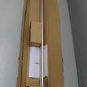 Amazon Basics Room Darkening Double Curtain Rod, 48" to 88", Nickel