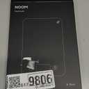 Noom Digital Kitchen Scale: Accurate Precision, LCD Display for Clarity, Stylish Black, Battery Included for Seamless Operation (Black)