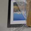 YESKAY 9x12 Picture Frame - 9 x 12 Photo Frame Made of Solid Oak Wood and Real Glass,Display Picture 2 Opening 5x7 with Mat or 9x12 Without Mat for Wall & Tabletop(Color Black)