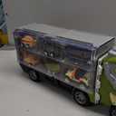 JOYIN 13 in 1 Dinosaur Toys for Kids 3-5, Dinosaur Truck with 12 Pull Back Cars, Birthday Gifts Toys for 3 4 5+ Year Old Boy, Transport Carrier Truck for Toddlers, Christmas Great Gifts for Grandkids