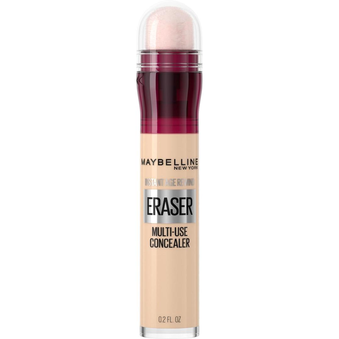 Maybelline Instant Age Rewind Eraser Dark Circles Treatment Multi-Use Concealer, 100, 1 Count 