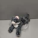 Gray Tabby Cat Stuffed Animals, Microwavable Stuffed Animal Adorable Fluffy Cat Plush for Warmth & Comfort, Heatable & Coolable Lavender Scent Cat Toys, Cute Soft Plushies Cat Gifts for Kids & Adults