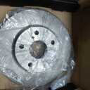TRQ Front Brake Pad and Rotor Set Ceramic Vented Rotors