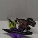 3-Pack Electronic Walking Dinosaur Toys for Toddlers 2-4, Moving Dinosaurs Toys with Lights, Roaring Sounds, T-Rex, Brachiosaurus & Stegosaurus, Xmas Birthday Gift for 2 3 4 5 6 Years Old Boys