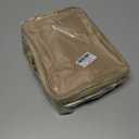 LOKASS Lunch Box for Women-Double Deck Insulated Adults Lunch Bag with Removable Shoulder Strap- Cute Wide Open Lunch Tote for Work/Office/Picnic/Beach/Travel (Brown)