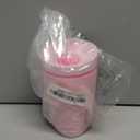 Owala SmoothSip Slider Insulated Stainless Steel Coffee Tumbler, Reusable Iced Coffee Cup, Hot Coffee Travel Mug, BPA Free 12 oz, Pink (Pucker Up) | SmoothSip, Slider, Insulated, Reusable, Iced Coffee Cup