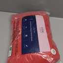 Extra Deep King Fitted Sheet - Hotel Luxury Single Fitted Sheet Only - Easily Fits 18 inch to 24 inch Mattress - Ultra Soft, Wrinkle Free with Extra Deep Pockets - Easy-Care, Breathable & Comfy - Red